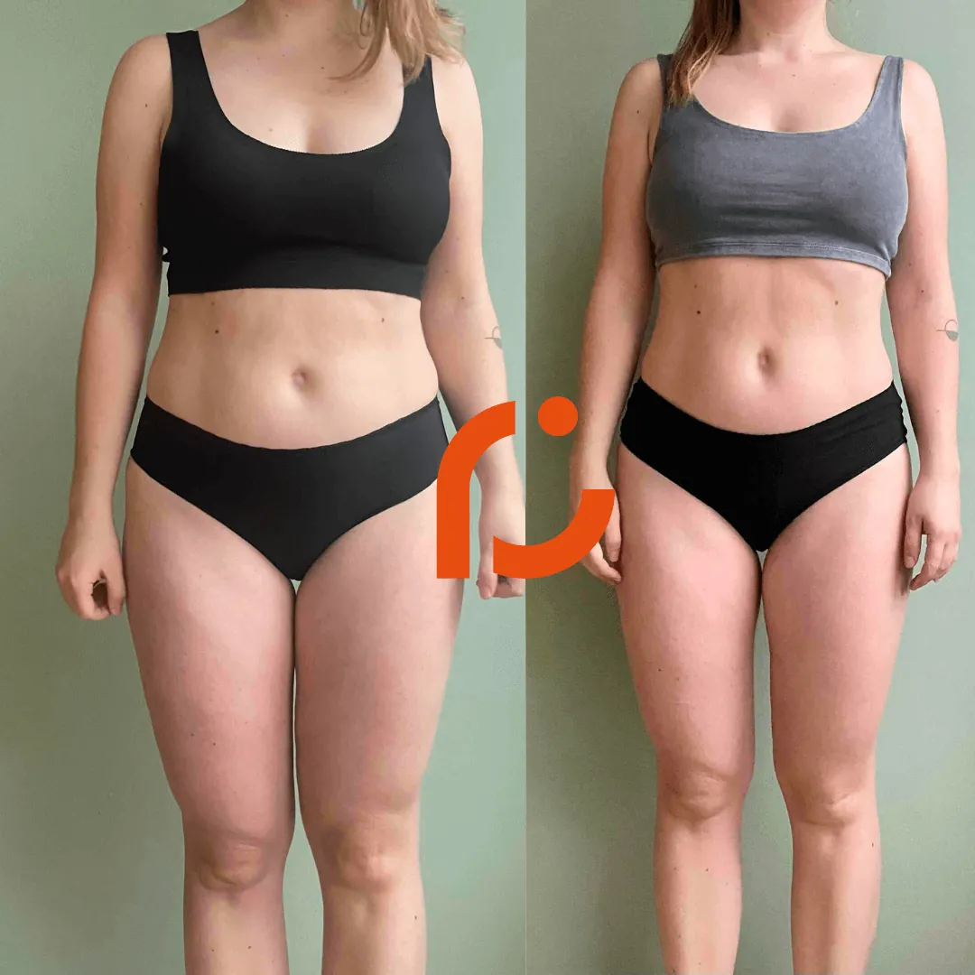 Client transformation - Amanda's complete lifestyle change